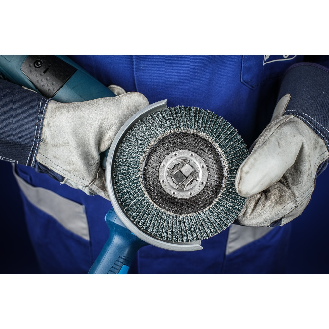 Fächechleifscheibe X-LOCK STEELOX K60SGP 125mm-Beschreibung lesen