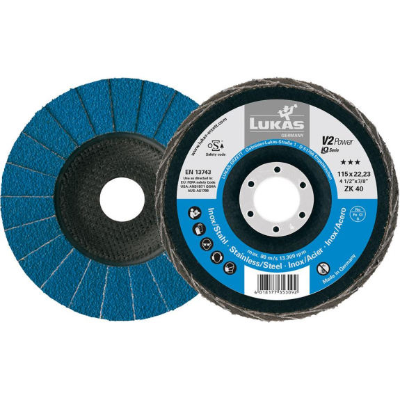 Fächechleifsch.V2 Power125mm ZK K60 Las-Beschreibung lesen