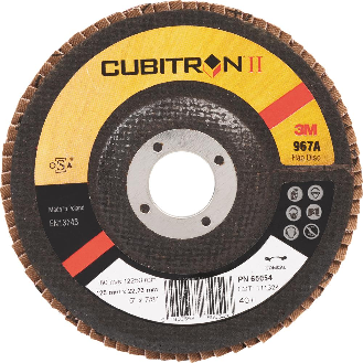 Fächechleifscheibe 967Agewölbt 115mm K60-Beschreibung lesen