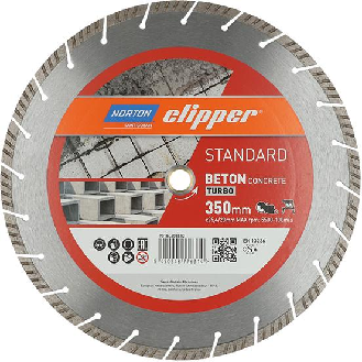 Diamantscheibe Standard Beton Turbo Ø350-Beschreibung lesen