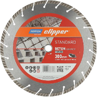 Diamantscheibe Standard Beton Turbo Ø300-Beschreibung lesen