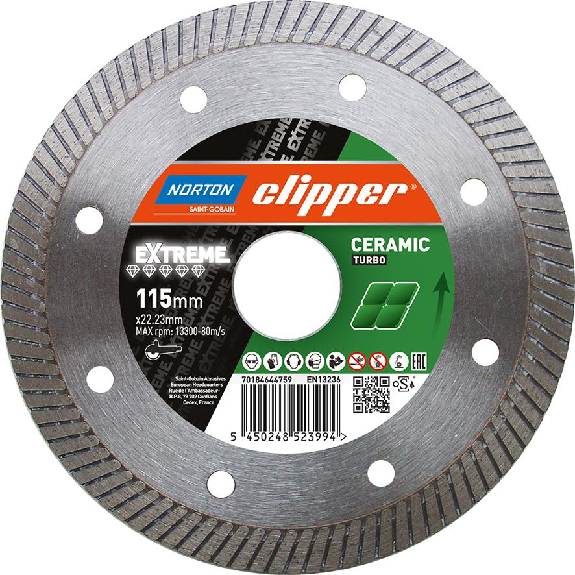 Clipper Diamant-Trennsch.Extreme Ceramic 115x22,23-Beschreibung lesen
