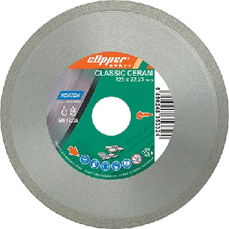 Clipper Diamant-Trenn CLACeram 1670 125x22,23 mm-Beschreibung lesen
