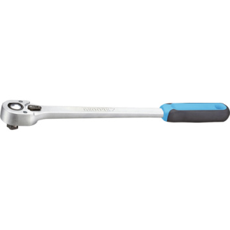 Matraca para puntas GEDORE, 1/2", DIN 3122, 350 mm con palanca de conmutación-Leer más