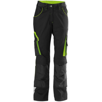 Damen Bundhose 24,schw./limegreen, Gr. 38-Beschreibung lesen