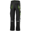 Kids Bundhose 24, schw./limegreen,Gr98-104