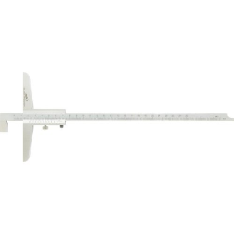 Tiefenmessschieber mit abgesetztem Messstift 1/20 200x100mm HP-Beschreibung lesen