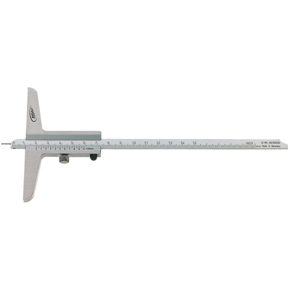 Tiefenmessschieber mit Messstift 200mm HP Tiefenmessschieber mit Messstift 200mm HP-Beschreibung lesen