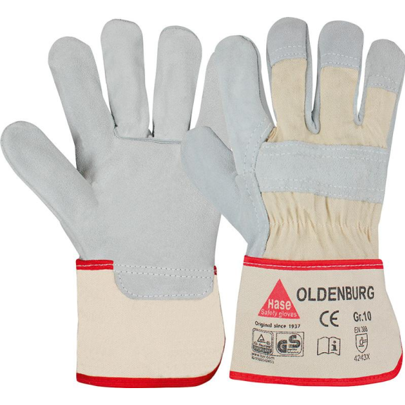 Handschuh Oldenburg, Rindspaltleder,Gr.10-Beschreibung lesen