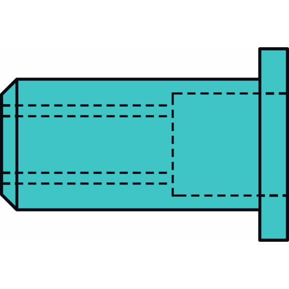 Blindnietmutter aus Edelstahl M6x9x15,5 mm-Beschreibung lesen