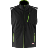 Herren Weste 24, schw./limegreen, Gr.M