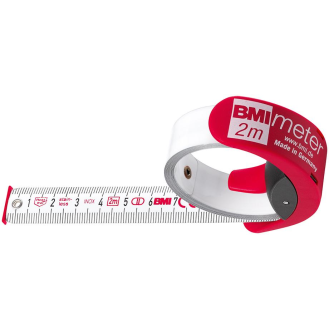 Taschenbandmaß BMImeter 2mx16mm weiß BMI-Beschreibung lesen