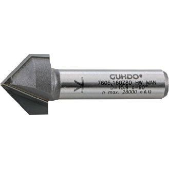 HW-V-Nutfräser Z2 S8 D16 90G Guhdo-Beschreibung lesen