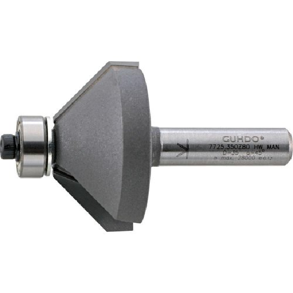 HW-Fasefräser D35 l18 45 Grad Z2 S8 Guhdo HW-Fasefräser D35 l18 45 Grad Z2 S8 Guhdo-Beschreibung lesen
