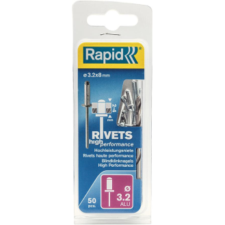 Blindniete Univl Ø 3,2 x 8 mm incl. Bohrer50 Stk. Blister-Beschreibung lesen