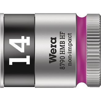 Steckschlüsseleinsatz 6-kant 3/8" 14mm mit Haltefunktion Wera-Beschreibung lesen