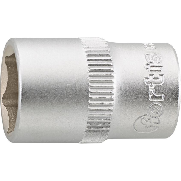 Steckschl.-Einsatz 3/8" 13 mm 6kt. FORTIS-Beschreibung lesen