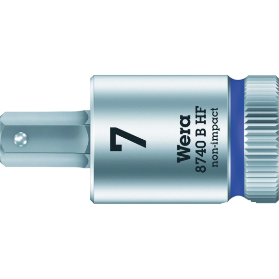 Schraubendrehereinsatz 3/8" Innensechskant mit Haltefunktion 7x38,5mm Wera Schraubendrehereinsatz 3/8" Innensechskant mit Haltefunktion 7x38,5mm Wera-Beschreibung lesen
