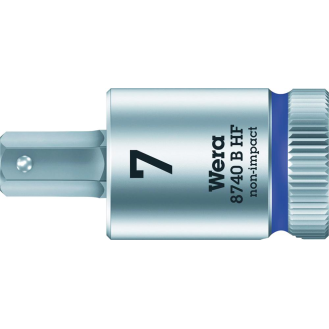 Schraubendrehereinsatz 3/8" Innensechskant mit Haltefunktion 7x38,5mm Wera-Beschreibung lesen