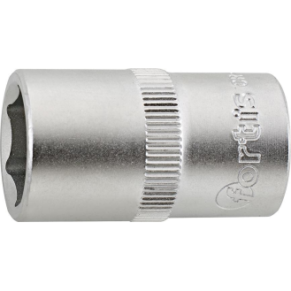 Steckschl.-Einsatz 1/2" 15mm 6kt. FORTIS-Beschreibung lesen