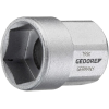 Steckschlüsseleinsatz Antrieb 1/2"-sechskant außen Abtrieb 6-kant 22x32,5mm Gedore Steckschlüsseleinsatz Antrieb 1/2"-sechskant außen Abtrieb 6-kant 22x32,5mm Gedore