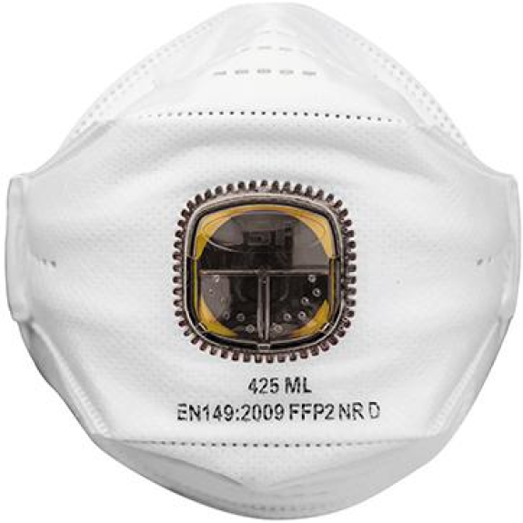 Atemschutzmaske 425ML, FFP2, mit Ventil Atemschutzmaske 425ML, FFP2, mit Ventil-Beschreibung lesen