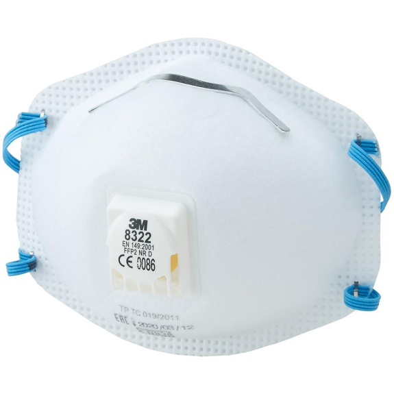 staubmaske 8322, FFP2 NR D-Beschreibung lesen