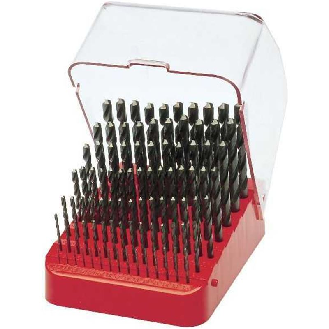 Juego de brocas helicoidales HSS rectificadas en estuche plástico-Leer más
