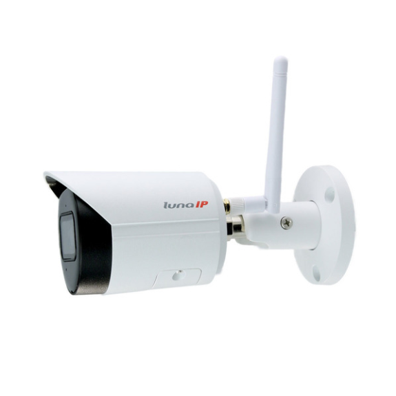 L-KC-5400-W ITS, 4 MP IP-Bulletkamera mit IR 2,8 mm, WLAN, IP67, 12 V DC-Leer más