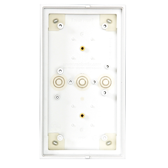 MX-OPT-Box-2-EXT-ON-PW , 2er Aufputzgehäuse weiss (MX-OPT-Box-2-EXT-ON-PW) MX-OPT-Box-2-EXT-ON-PW , 2er Aufputzgehäuse weiss (MX-OPT-Box-2-EXT-ON-PW)-Beschreibung lesen