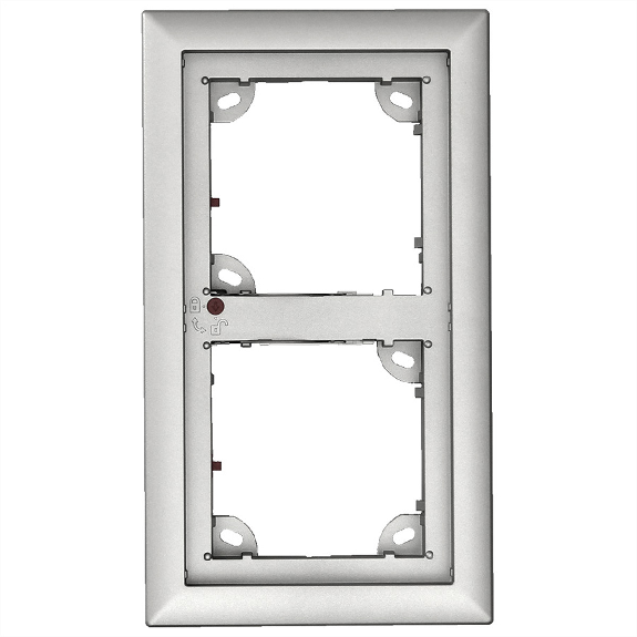 MX-OPT-Frame-2-EXT-SV , 2er Rahmen silber (MX-OPT-Frame-2-EXT-SV)-Beschreibung lesen