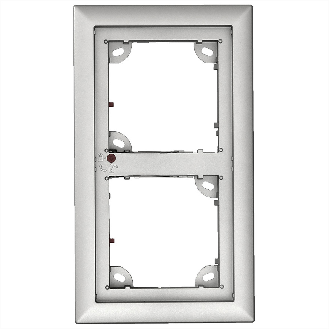 MX-OPT-Frame-2-EXT-SV , 2er Rahmen silber (MX-OPT-Frame-2-EXT-SV)-Beschreibung lesen