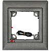 MX-OPT-Frame-1-EXT-DG , 1er Rahmen dunkelgrau (MX-OPT-Frame1-EXT-DG)