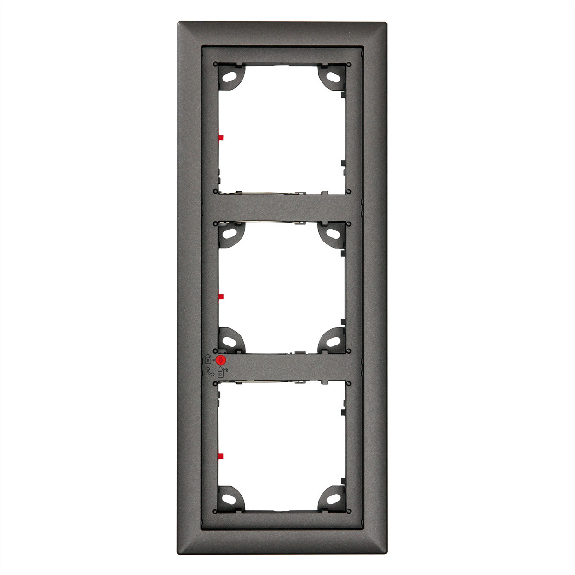 MX-OPT-Frame-3-EXT-DG , 3er Rahmen dunkelgrau (MX-OPT-Frame3-EXT-DG) MX-OPT-Frame-3-EXT-DG , 3er Rahmen dunkelgrau (MX-OPT-Frame3-EXT-DG)-Beschreibung lesen