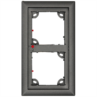MX-OPT-Frame-2-EXT-DG , 2er Rahmen dunkelgrau (MX-OPT-Frame2-EXT-DG)-Beschreibung lesen