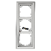 MX-OPT-Frame-3-EXT-SV , 3er Rahmen silber (MX-OPT-Frame3-EXT-SV)