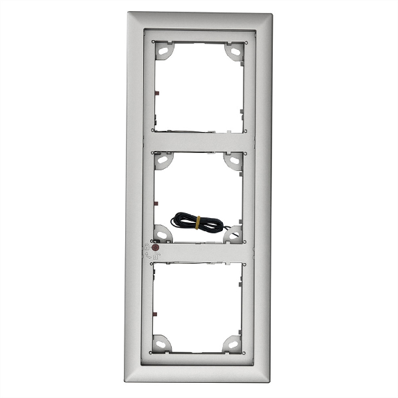 MX-OPT-Frame-3-EXT-SV , 3er Rahmen silber (MX-OPT-Frame3-EXT-SV) MX-OPT-Frame-3-EXT-SV , 3er Rahmen silber (MX-OPT-Frame3-EXT-SV)-Beschreibung lesen