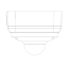Dahua - PFA123 - Zubehör - Anschlussdose, Material: Aluminum, Anschlussdose, Modernes Design, IP66