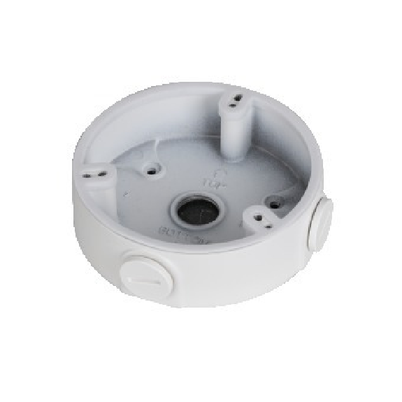 Dahua - PFA136 - Zubehör - Anschlussdose, Material: Aluminium, Anschlussdose, Modernes Design, Maße (Ø x H): 110 mm x 3-Beschreibung lesen
