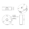 Dahua - PFA13G - Zubehör - Anschlussdose, - Material: Aluminium - Gewicht: 0,33kg - Geeignet für Eyeball Kameras, HAC-H Dahua - PFA13G - Zubehör - Anschlussdose, - Material: Aluminium - Gewicht: 0,33kg - Geeignet für Eyeball Kameras, HAC-H
