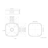 Dahua - PFA121-B - Zubehör - Anschlussdose, Material: Aluminum, Anschlussdose, Modernes Design, Maße (L x B x H): 134 m Dahua - PFA121-B - Zubehör - Anschlussdose, Material: Aluminum, Anschlussdose, Modernes Design, Maße (L x B x H): 134 m