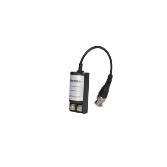 Nt 611 B, Video-Balun mit Schraubklemmen und zusätzlicher BNC-Peitsche-Lire la description