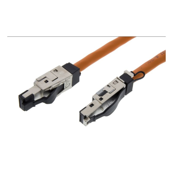 jetcon-RJ45S-Cat6-small-FC Jetrics, RJ45 Stecker Cat.6 AWG22-26, Feldkonfektionierbar, schmale und kurze Ausführung-Beschreibung lesen