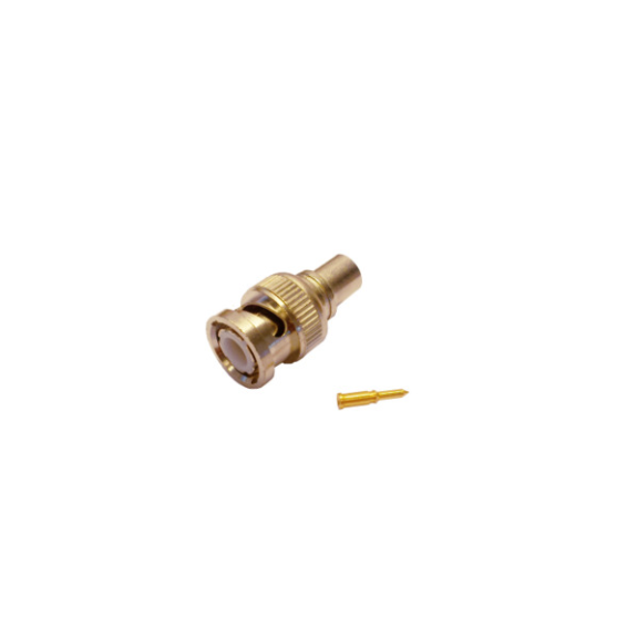 Bnc 2, 2-teiliger BNC Crimpstecker, 50 Ohm-Beschreibung lesen