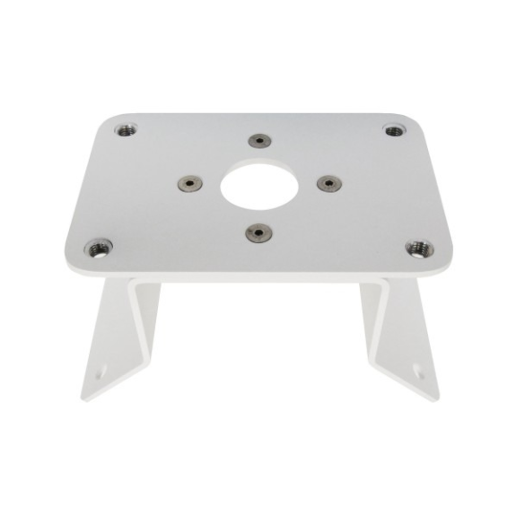 DOMERA Corner Adapter Dallmeier, Adapter für die Installation eines DOMERA Wall Bracket an Außenecken von Gebäuden-Lire la description