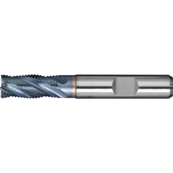 Schaftfräser DIN 844 Typ HR Nenn-D. 6 mm Einsatzlänge 19 mm HSS-Co5 TiCN-Beschreibung lesen