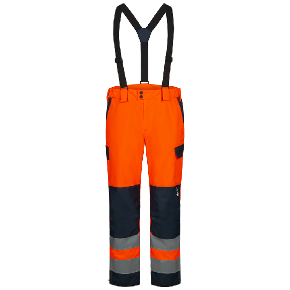 BJARKI Warnschutz-Bundhose Gr.3-XL(58/60)  Orange/Marine EN ISO 20471, EN-Beschreibung lesen