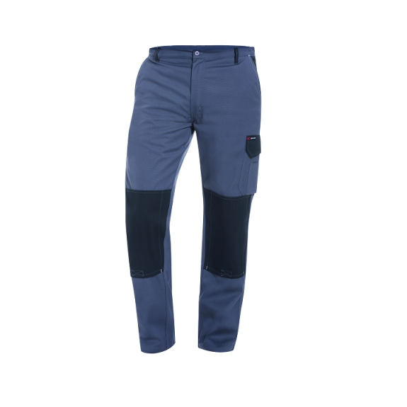 GENT TWILL BUNDHOSE Gr.58  ROT/SCHWARZ-Beschreibung lesen