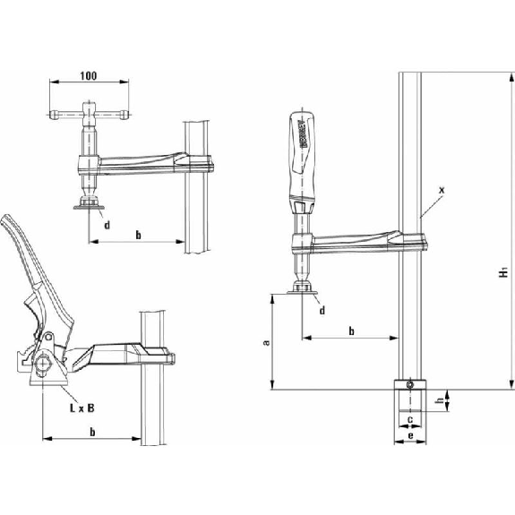 Elemento de sujeción para mesas de soldadura TW - TW16-20-10-2K --Leer más