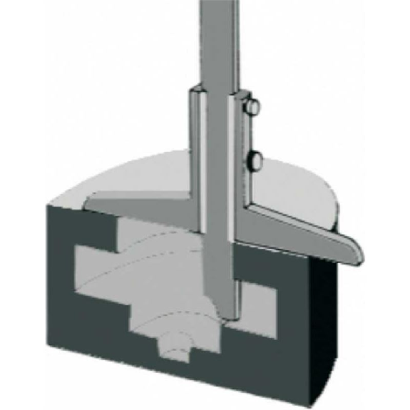 221532 - Calibre de profundidad DIN 862 - Capacidad 300mm-Leer más